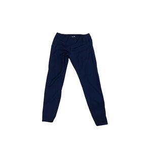 Women’s Large Navy Blue Fleece-line Leggings